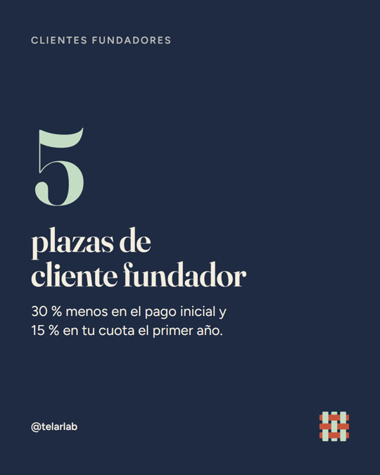 5 founding client places
